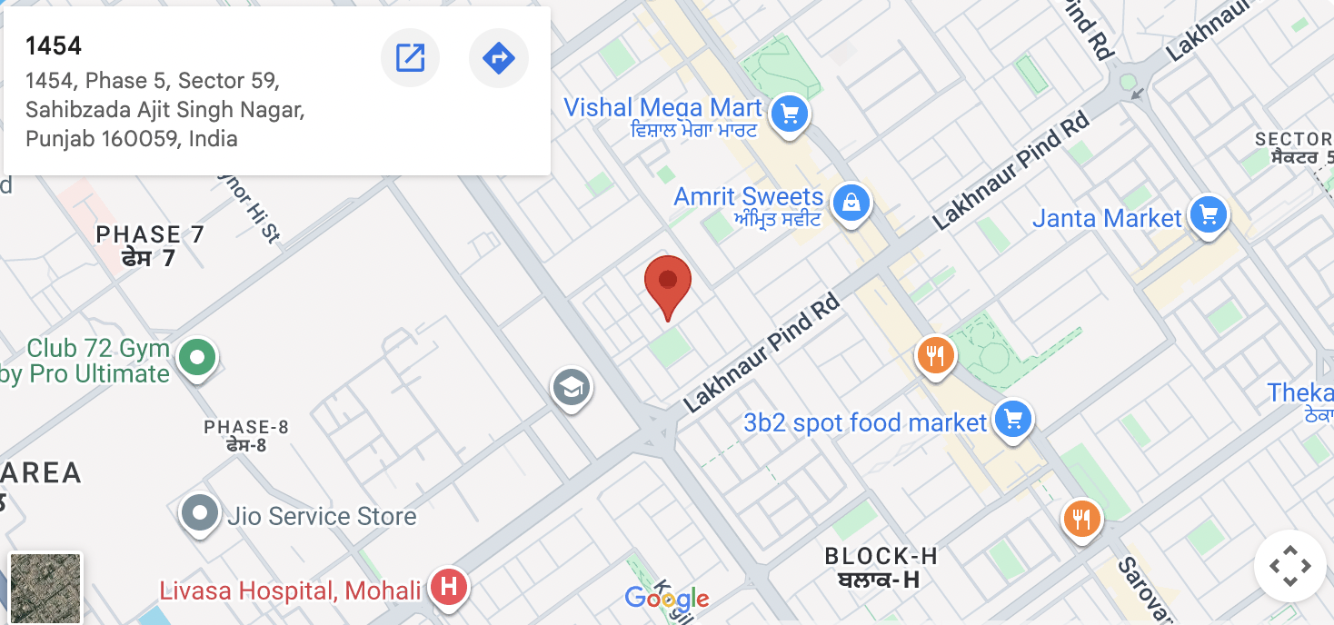 DevyTrix Office Location Map